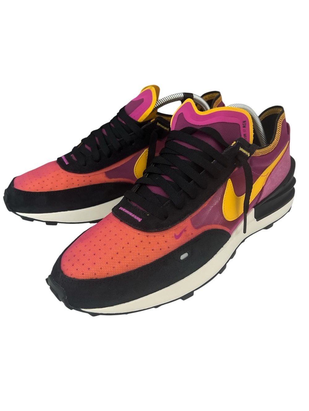 Nike Pink, Orange & Yellow Retro Runner Sneakers
